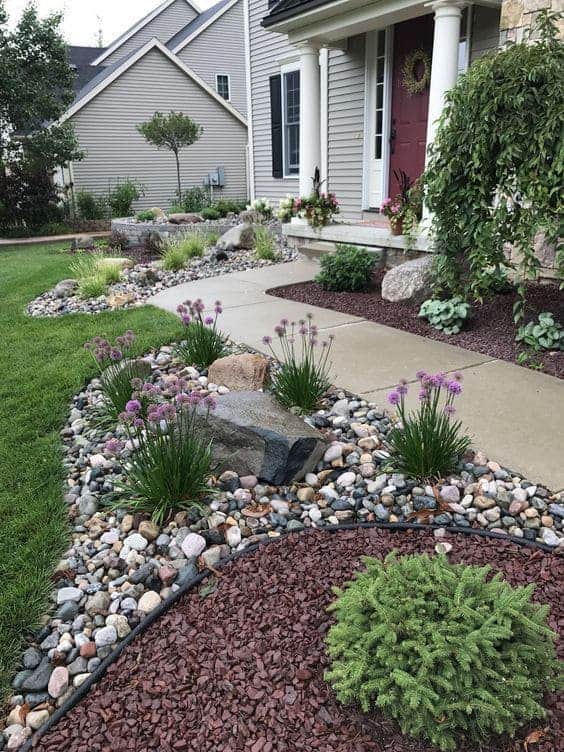 Amazing River Rock Landscaping Ideas