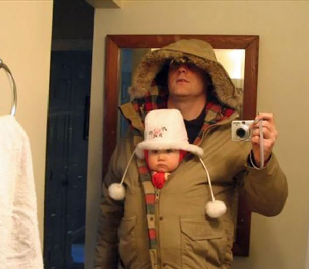 20+ Funny Photos Why Babies Should Not Be Left Alone With Their Dads